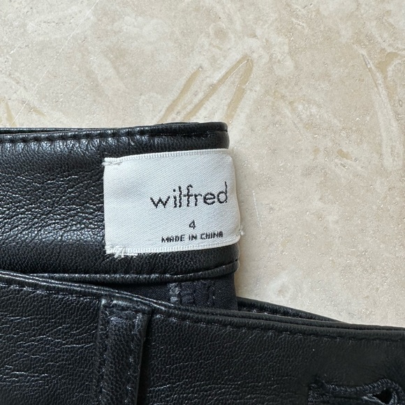 Aritzia vegan leather Melina pants - Picture 2 of 2